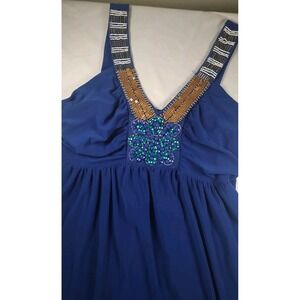 Cato Women's dress‎ Small Sequin Tank Look Above Knee